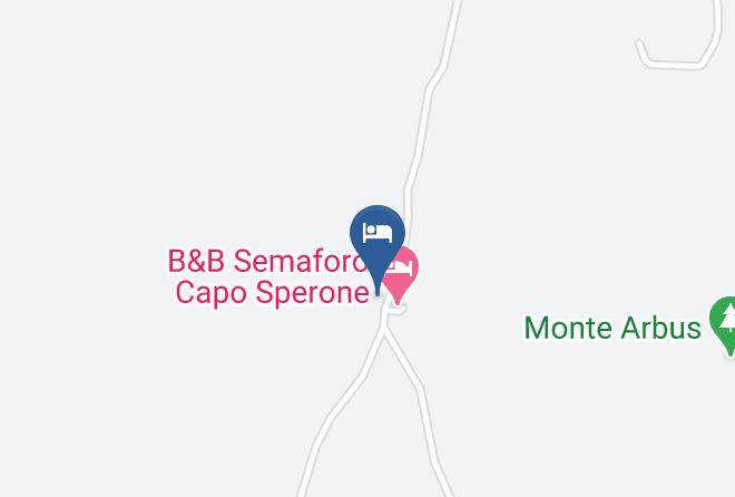Province Of South Sardinia - Erbe Matte Agriturismo Maps