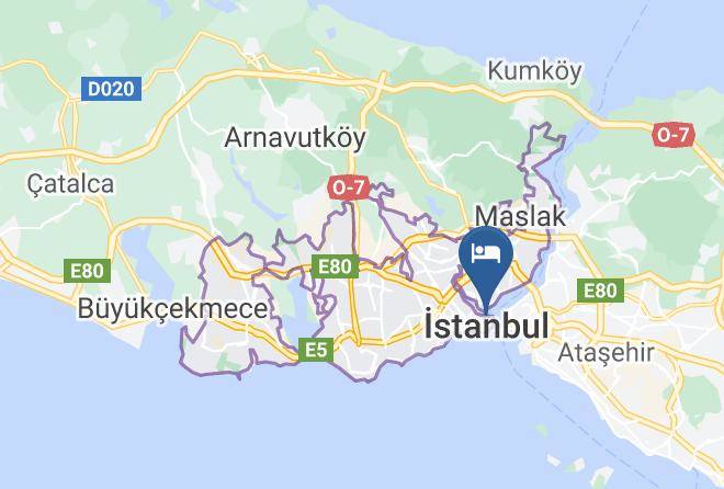 Erboy Hotel Map - Istanbul - Fatih