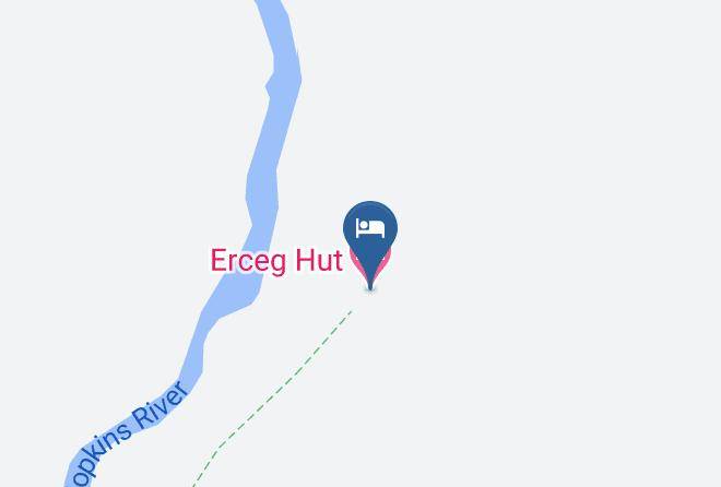 Waitaki Canterbury - Erceg Hut Maps