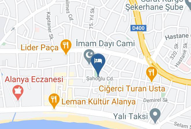 Alanya - Erciyes Otel Maps