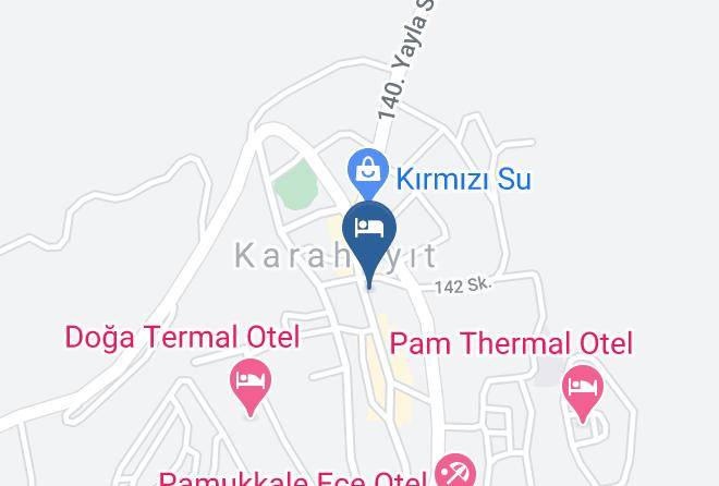 Pamukkale - Erdal Pansiyon Maps