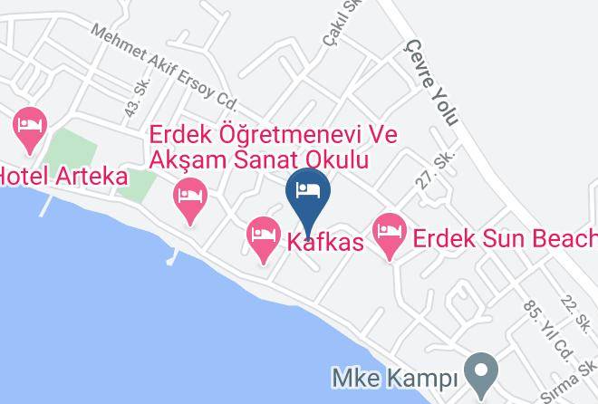 Erdek - Erdek Agrigento Resort Hotel Maps