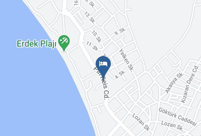 Erdek Alevok Otel Map