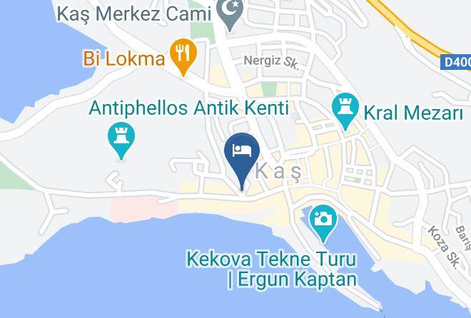 Kas - Erdem City Boutique Hotel Maps