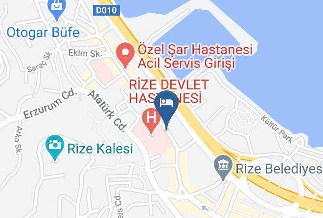 Rize Eminettin - Erdem Pansiyon Maps
