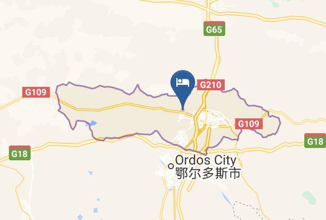 Ordos - Erdos Great Gate Hotel Maps