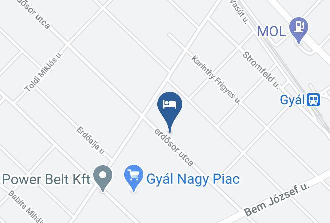 Erdosori Szallashely Map