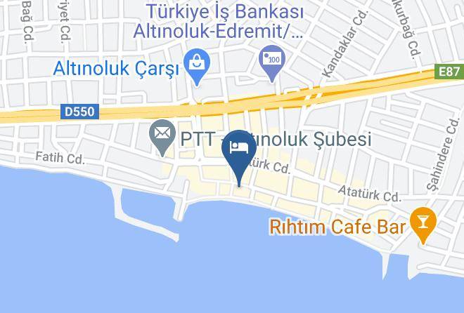 Edremit - Eren Hotel Maps