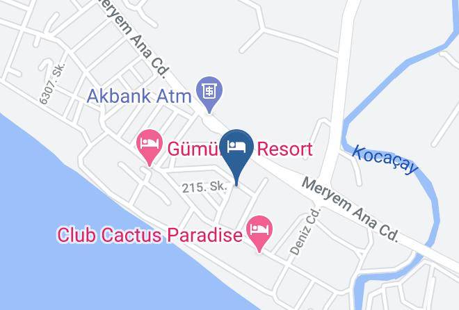 Menderes - Eren Otel Maps