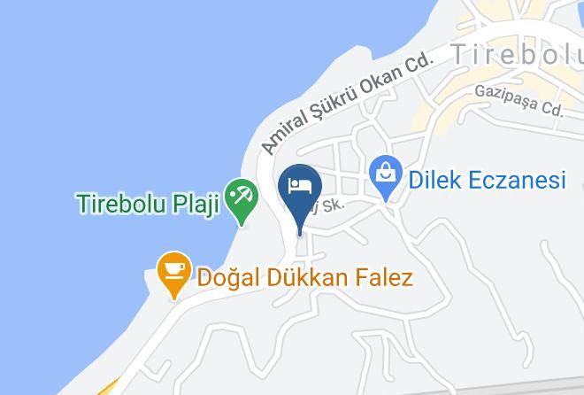 Tirebolu - Eren Pansiyon Maps