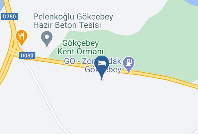Ereza Otel Zonguldak Gokcebey Map
