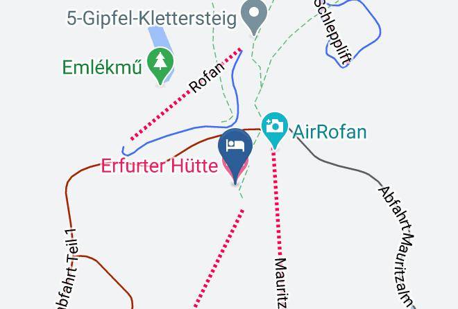 Schwaz - Erfurter Hutte Maps