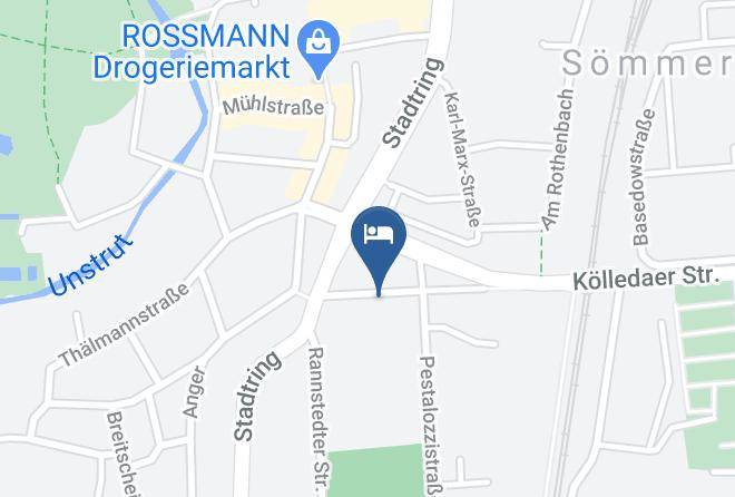 Sommerda - Hotel Erfurter Tor Ek Maps