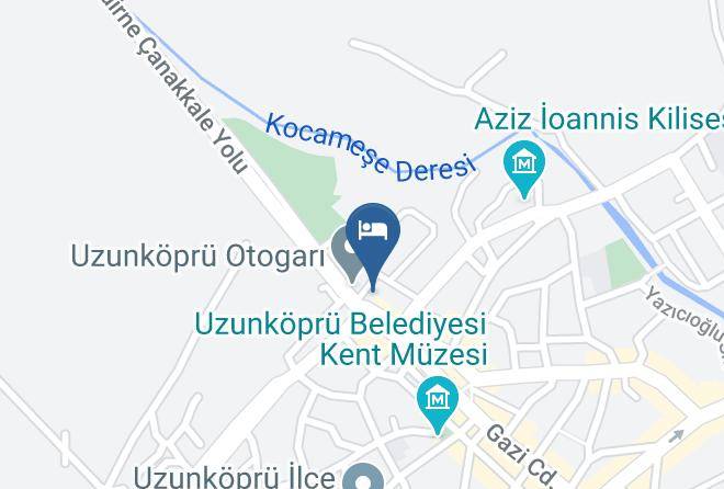 Uzunkopru - Ergene Otel Maps