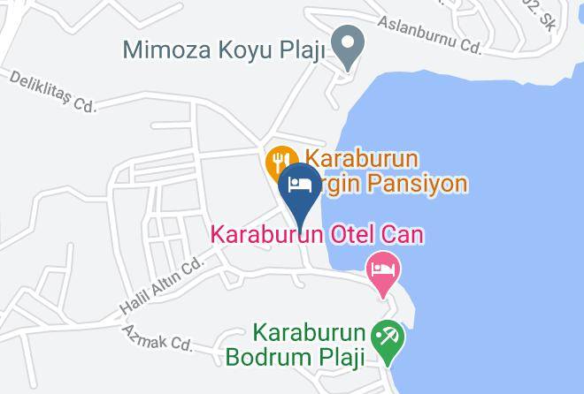 Karaburun - Ergin Pansiyon & Restorant Maps