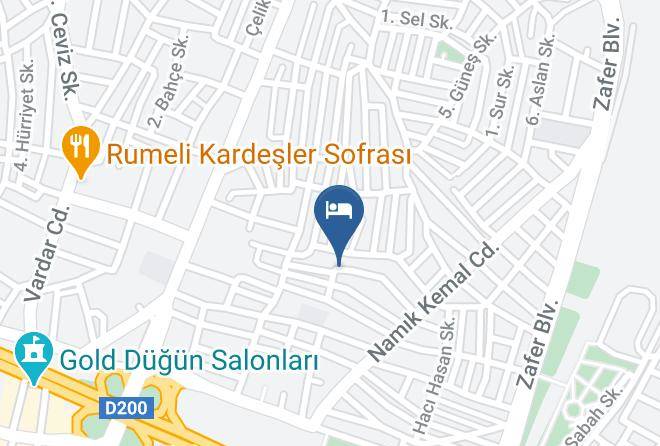 Osmangazi - Ergun Hotel Maps