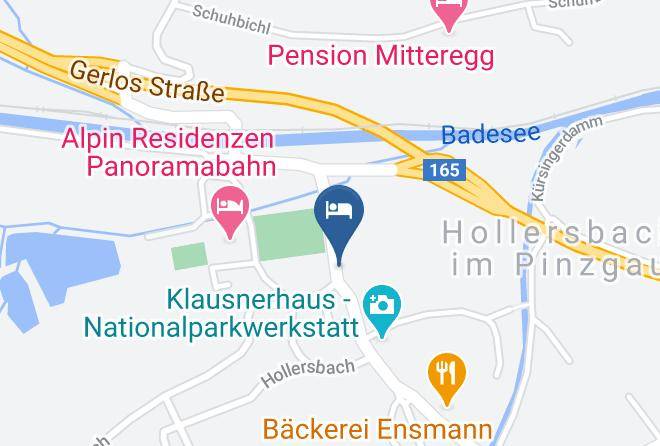 Zell Am See - Erholungshotel Kaltenhauser Maps