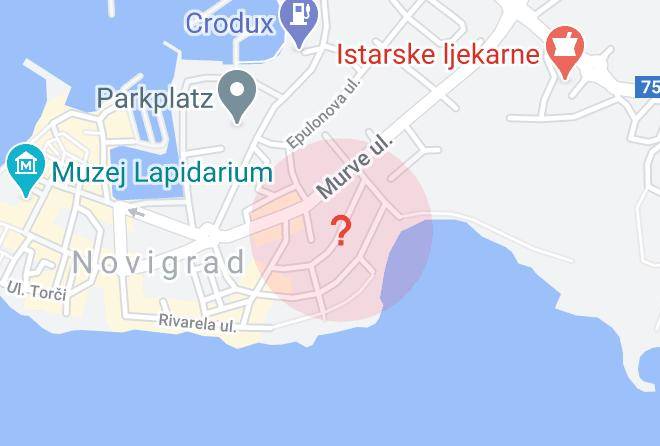 Novigrad - Erica Turizam Maps