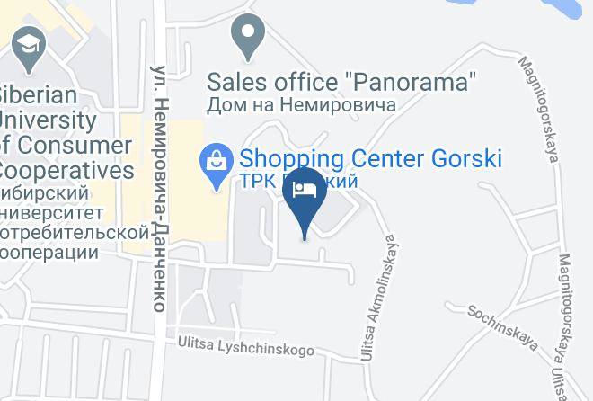 Novosibirsk - Eridan Hotel Maps