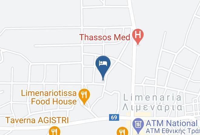 Thasos - Eridon Suites Maps