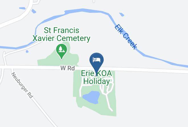 Erie - Erie Koa Holiday Maps
