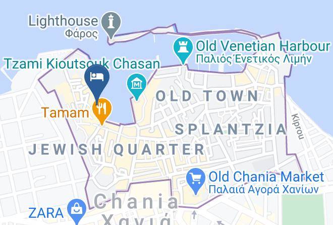 Khania - Erietta Suites Maps