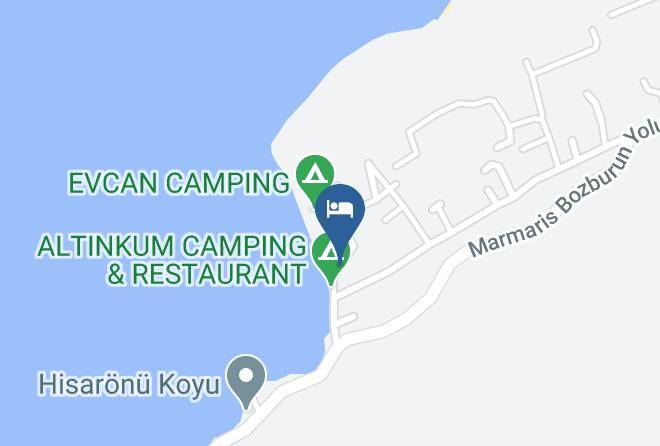Mugla - Erine Beach Clup Maps