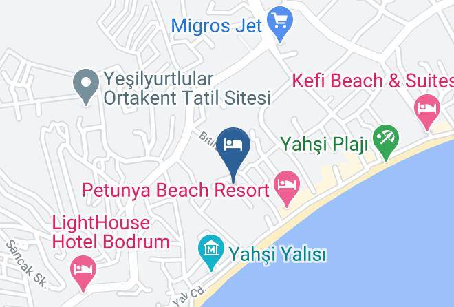 Bodrum - Erkal Motel Maps