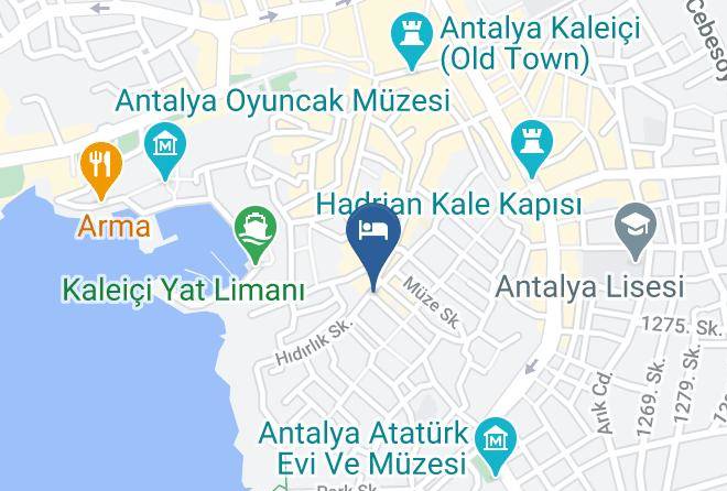 Muratpasa - Erken Konak Pansiyon Maps