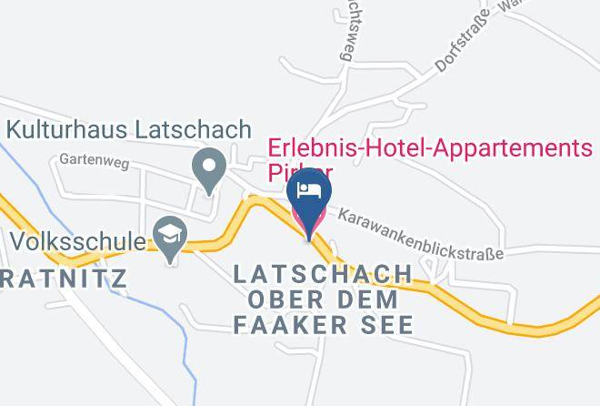 Villach Land - Erlebnis Hotel Appartements Pirker Maps
