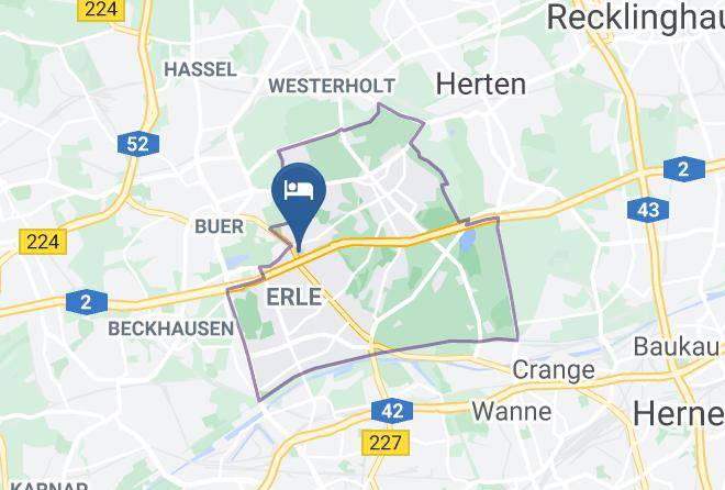 Gelsenkirchen - Erler Gastezimmer Maps