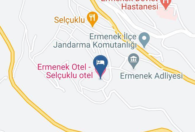 Ermenek Otel Selcuklu Otel Map