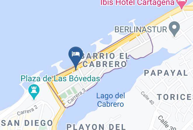 Cartagena De Indias - Ermita Cartagena A Tribute Portfolio Hotel Maps