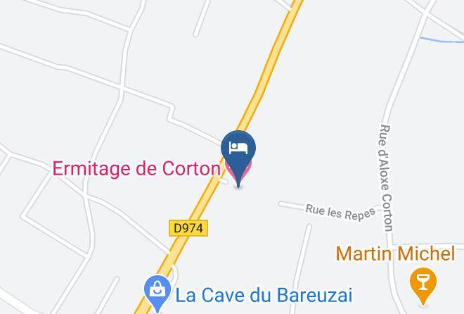 Ermitage De Corton Map