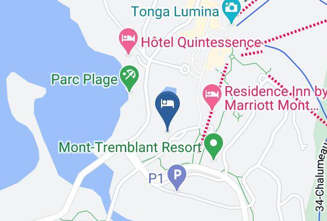 Les Laurentides Regional County Municipality - Ermitage Du Lac Maps