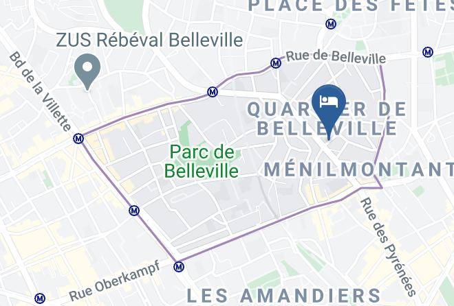 Paris - Hotel Ermitage Maps