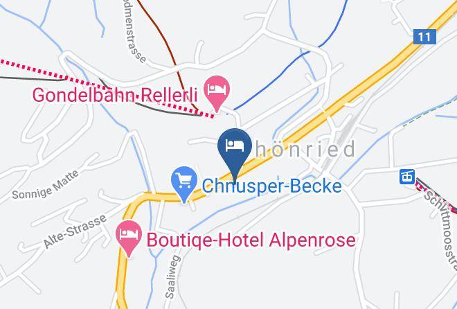 Obersimmental Saanen - Ermitage Wellness & Spa Hotel Maps