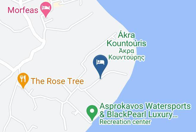 Kerkira - Erofili Hotel Kavos Corfu Maps