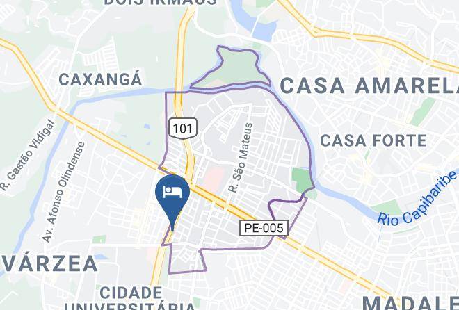 Recife - Eros Hotel Cdu Maps