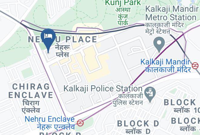 Kalkaji - Eros Hotel New Delhi Nehru Place Maps