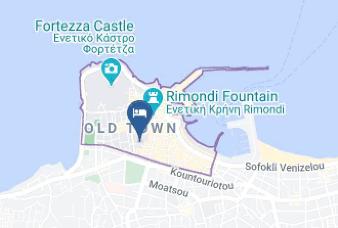 Rethimni - Erotokritos City Luxury Suites Maps