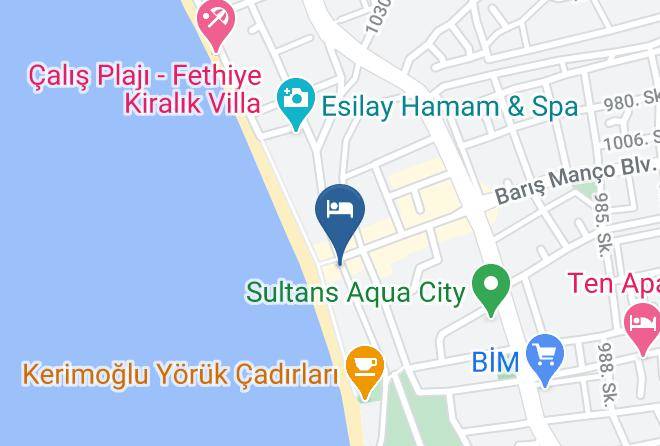 Fethiye - Er Oz Hotel Maps