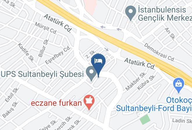 Sultanbeyli - Ers Life Hotel Maps