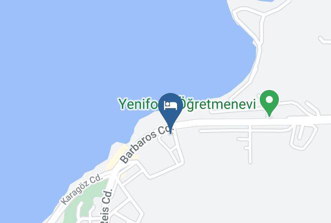 Foca - Ersan Hotel Maps