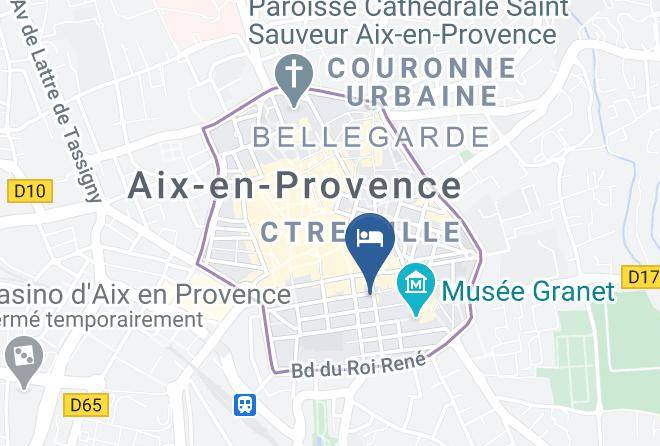 Bouches Du Rhone - Ersextius Aix En Provence Maps