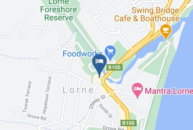 Surf Coast - Erskine River Backpackers Maps