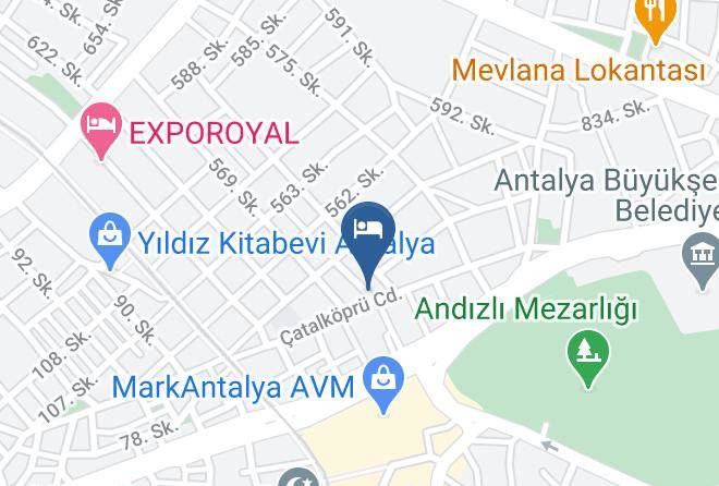 Muratpasa - Ersoy Ikiz Otel Maps