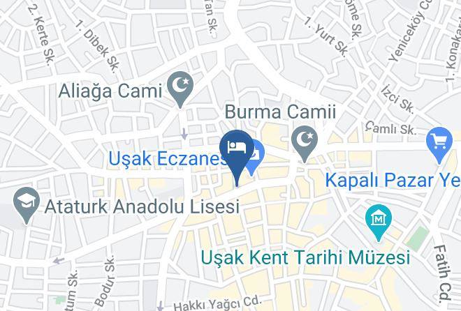 Usak Ozdemir - Ersun Oteli Maps
