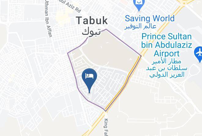 Tabuk - Ertiaad Hotel Maps