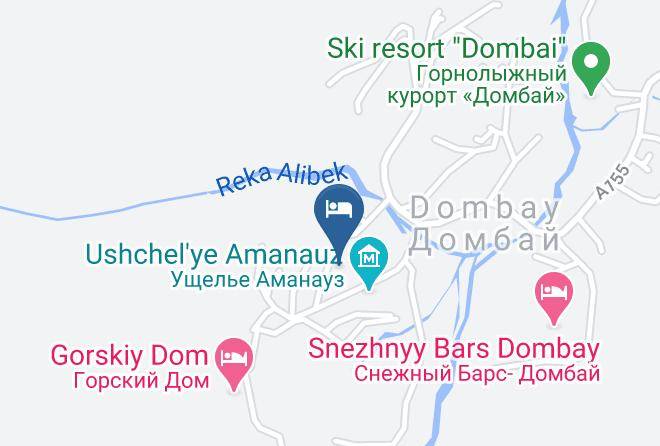 Karachayevsk - Ertsog Gostinitsa Kafe Maps